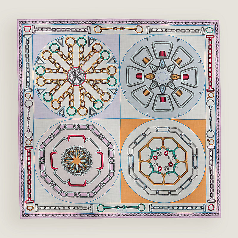Effet Kaleidoscope shawl 140 | Hermès Mainland China